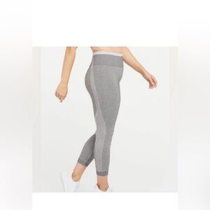 Spanx Gray High-Waisted Leggings